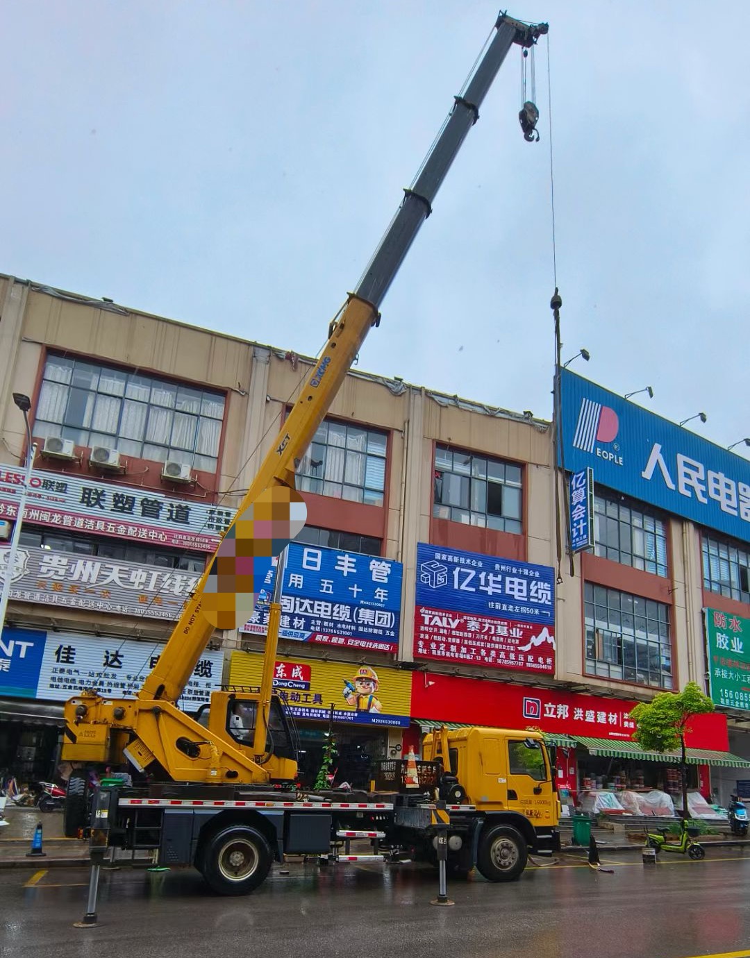 红塔区吊车吊机租赁桥梁吊装